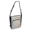 Leder-Tasche hell. Format A5. Schweiz. 100% made in Switzerland